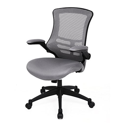 Bureaustoel – Bureaustoel ergonomisch  – 49 x 52 x 101 cm – Grijs