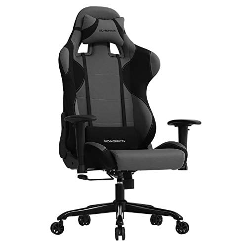 Bureaustoel – Bureaustoel ergonomisch – 55 x 64 x 126.5 cm cm – Zwart