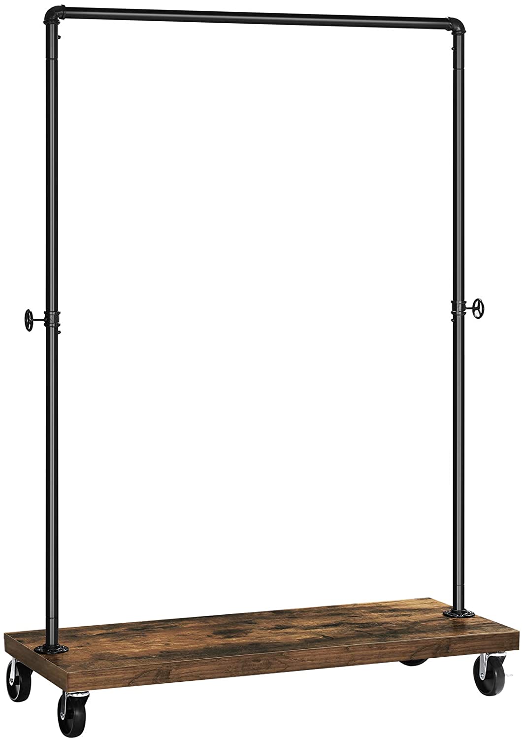 Kledingrek – Garderoberek – Staal – 103,5 x 40 x 162 cm – Zwart