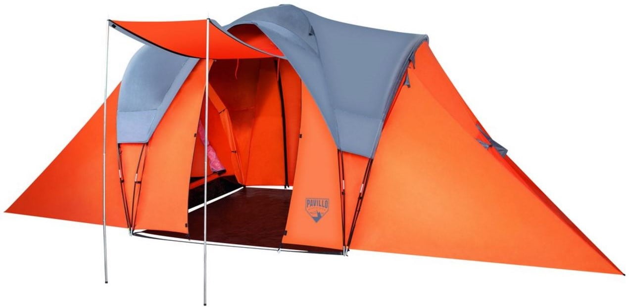 Bestway – Tenten – Tent – Oranje en grijs – 610 x 240 x 10 cm
