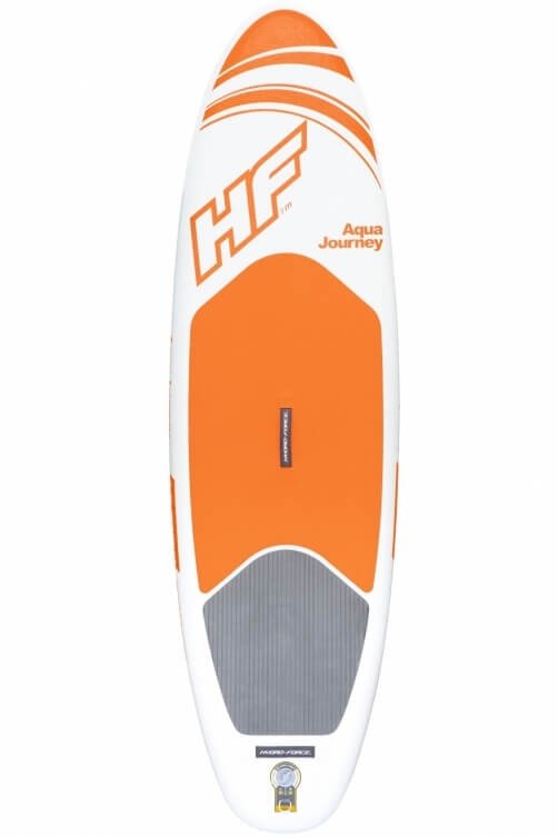 Bestway – Opblaasboot – Peddels – Oranje, wit – 274 x 76 x 12 cm
