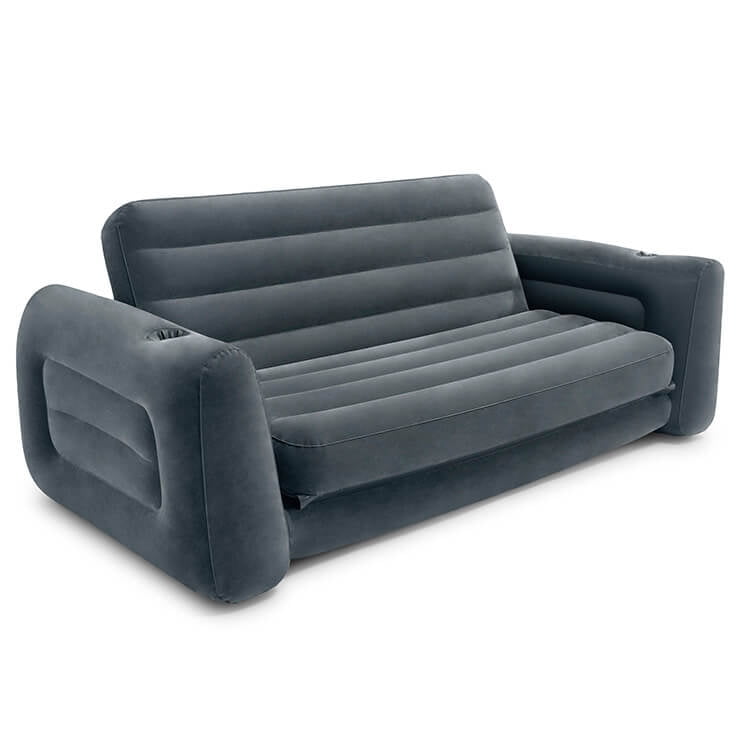 Intex – Opblaasbare stoel – Grijs – 203 x 224 x 66 cm
