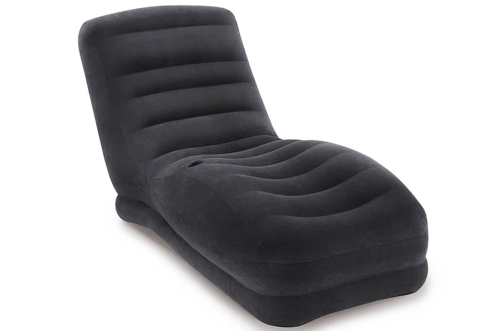 Intex – Opblaasbare stoel – Zwart – 170 x 86 x 94 cm