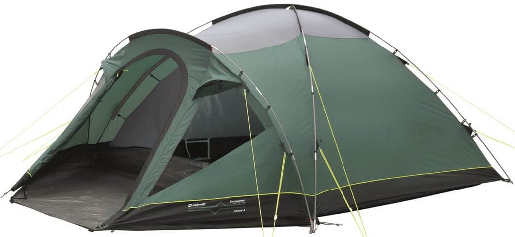 Oase Outdoors – Tenten – Tent – Groen, grijs en zwart – 340 x 260 x 35 cm