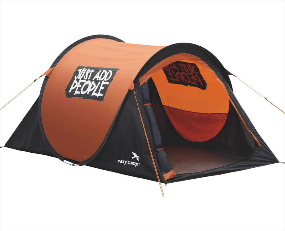 Easy Camp – Tenten – Tent – Zwart/goud – 210 x 120 x 95 cm