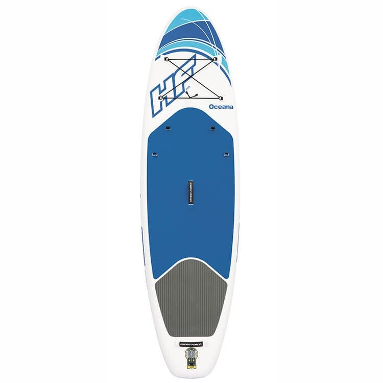 Bestway – Opblaasboot – Peddels – Blauw, wit – 305 x 84 x 15 cm