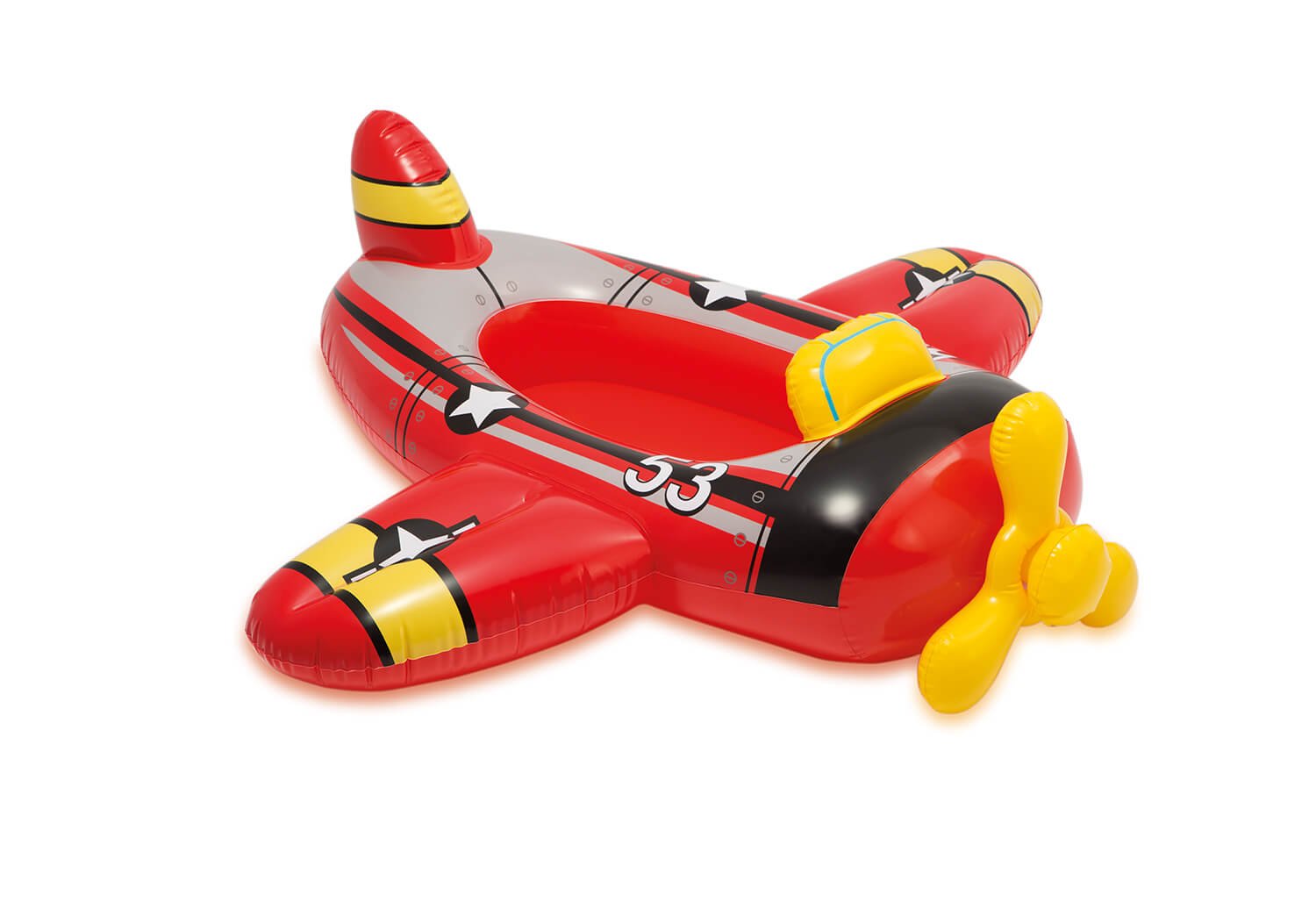Intex zwembad kinderbootje-Vliegtuig – Rood