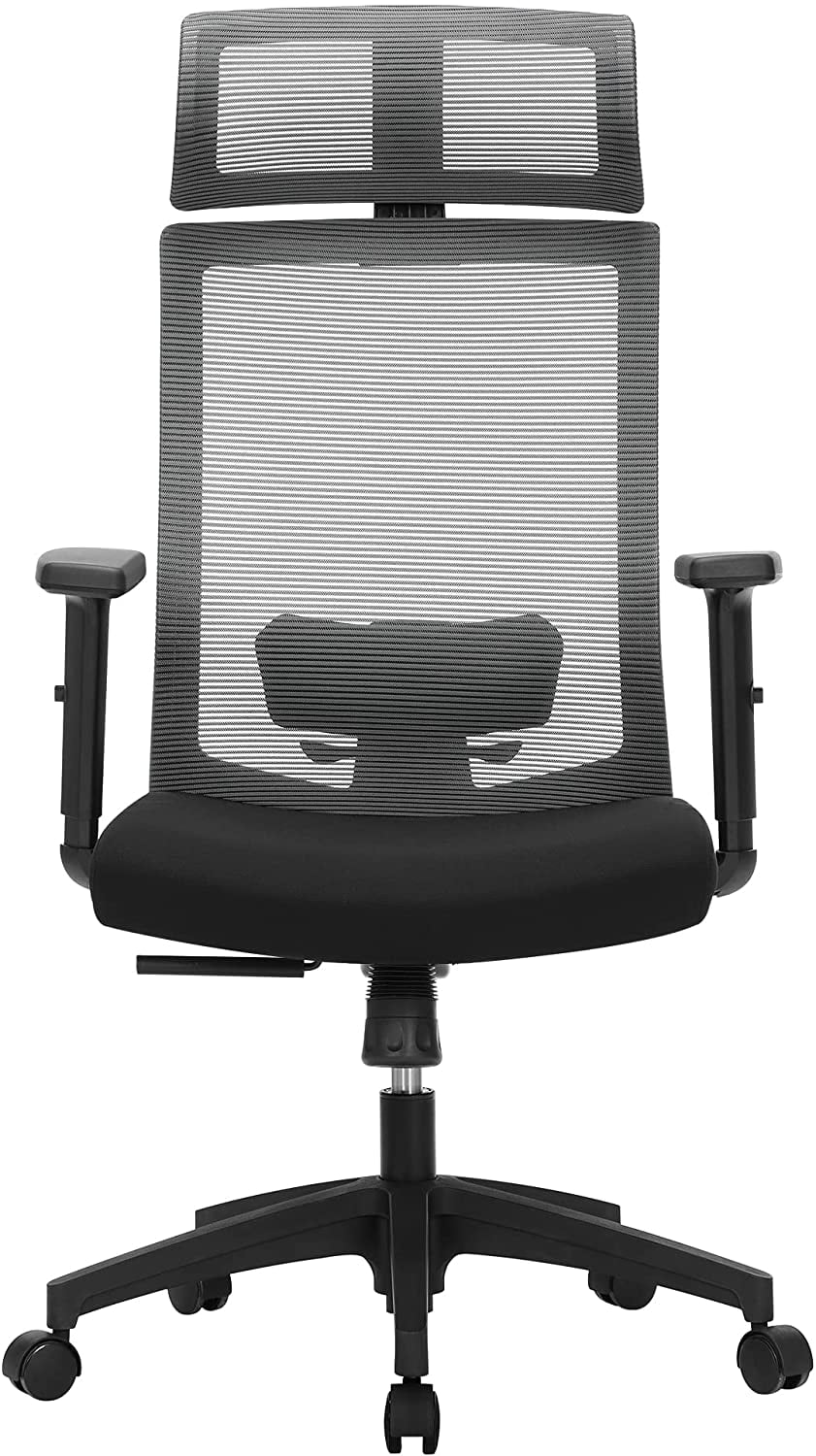 Bureaustoel – Stoel – Bureaustoel ergonomisch – 66 x 60 x 105,5 – Grijs