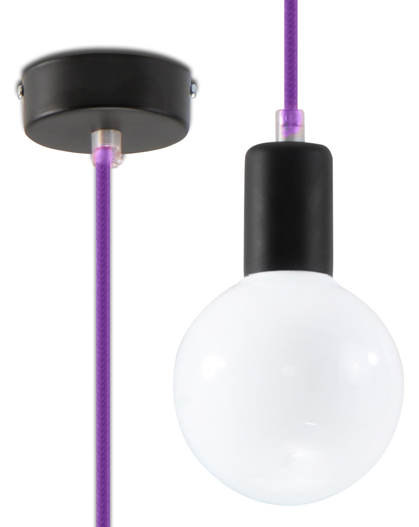 Hanglamp Edison – E27 – Violet