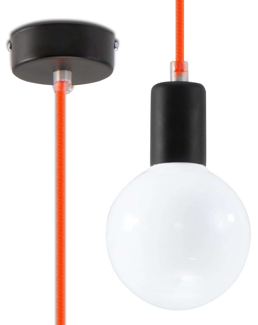 Hanglamp Edison – E27 – Oranje