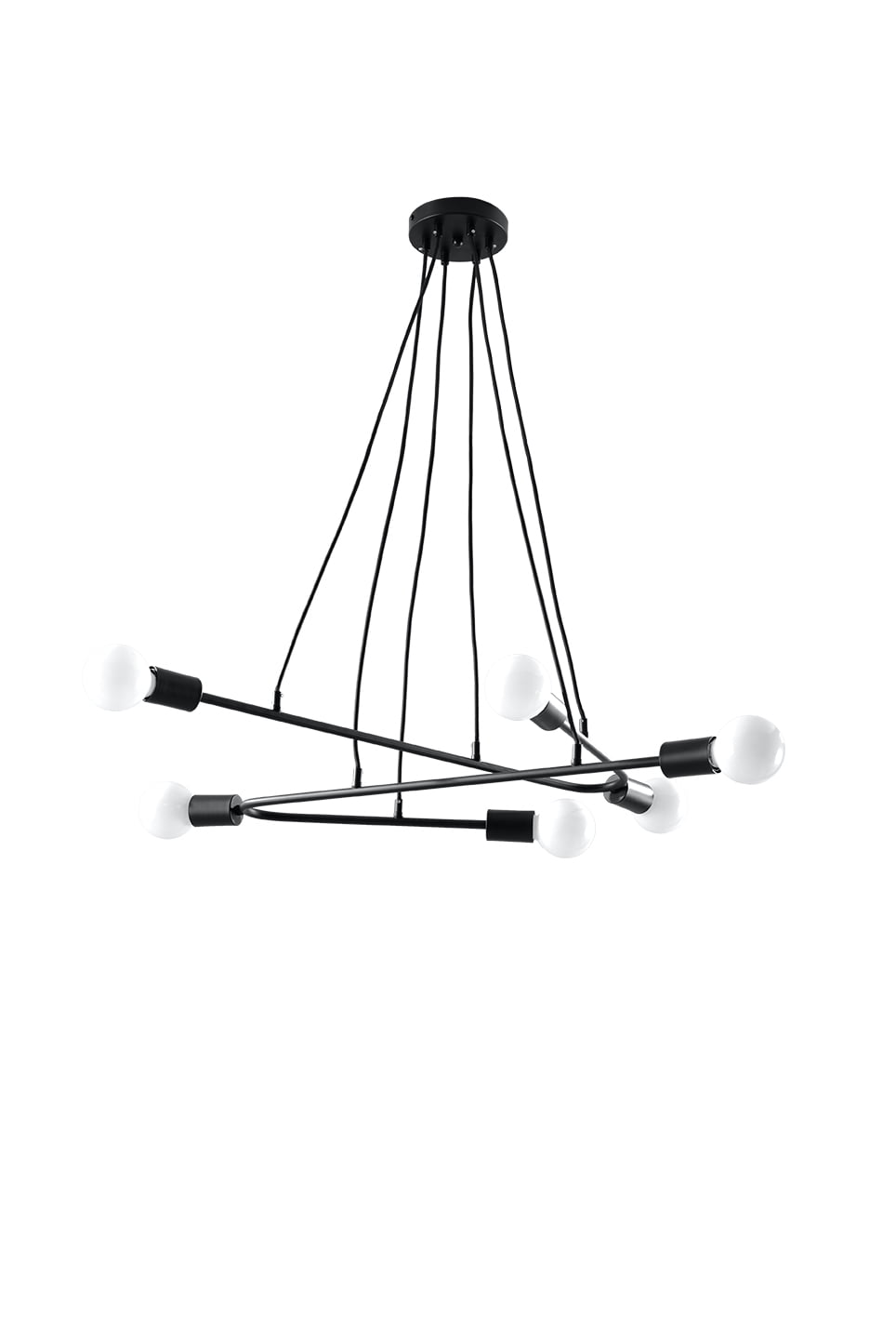 Hanglamp Astral 6 – E27 – Zwart