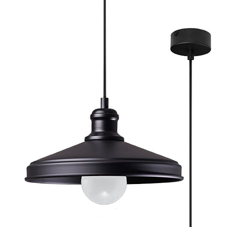 Hanglamp Mare 1 – E27 – Zwart