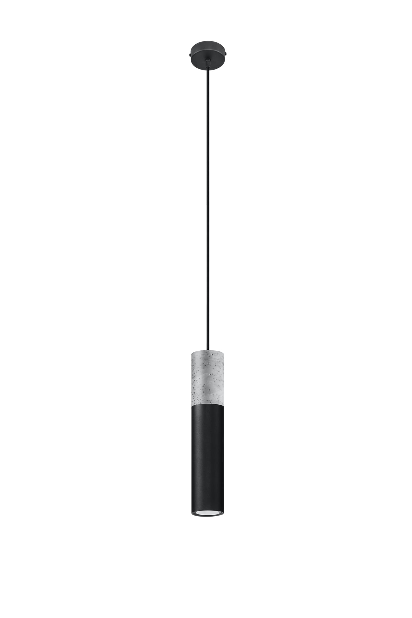 Hanglamp Borgio 1 – GU10 – Zwart
