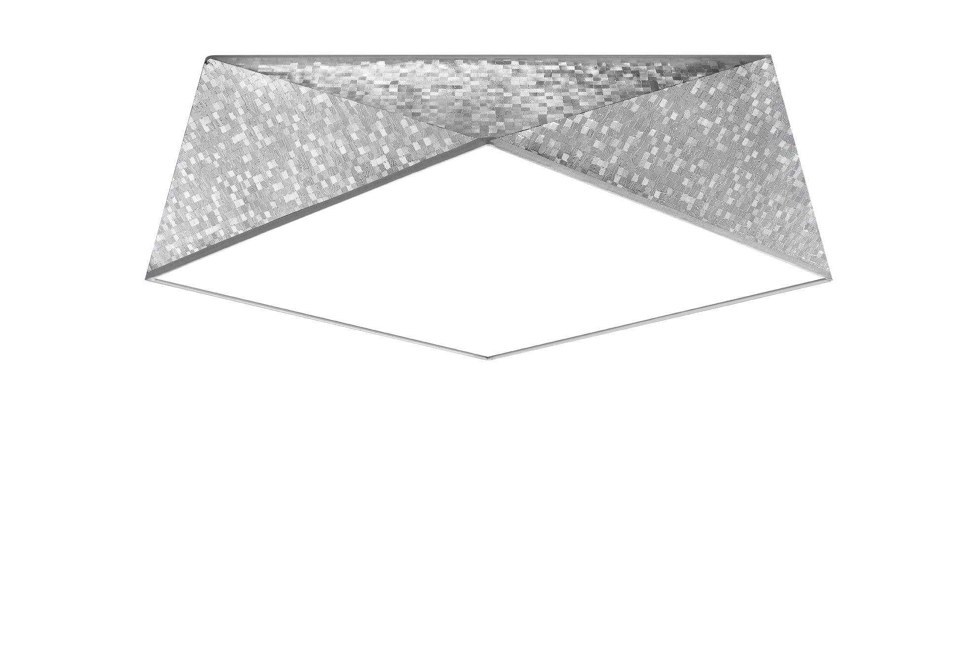 Plafond Hexa 45 – E27 – Zilver