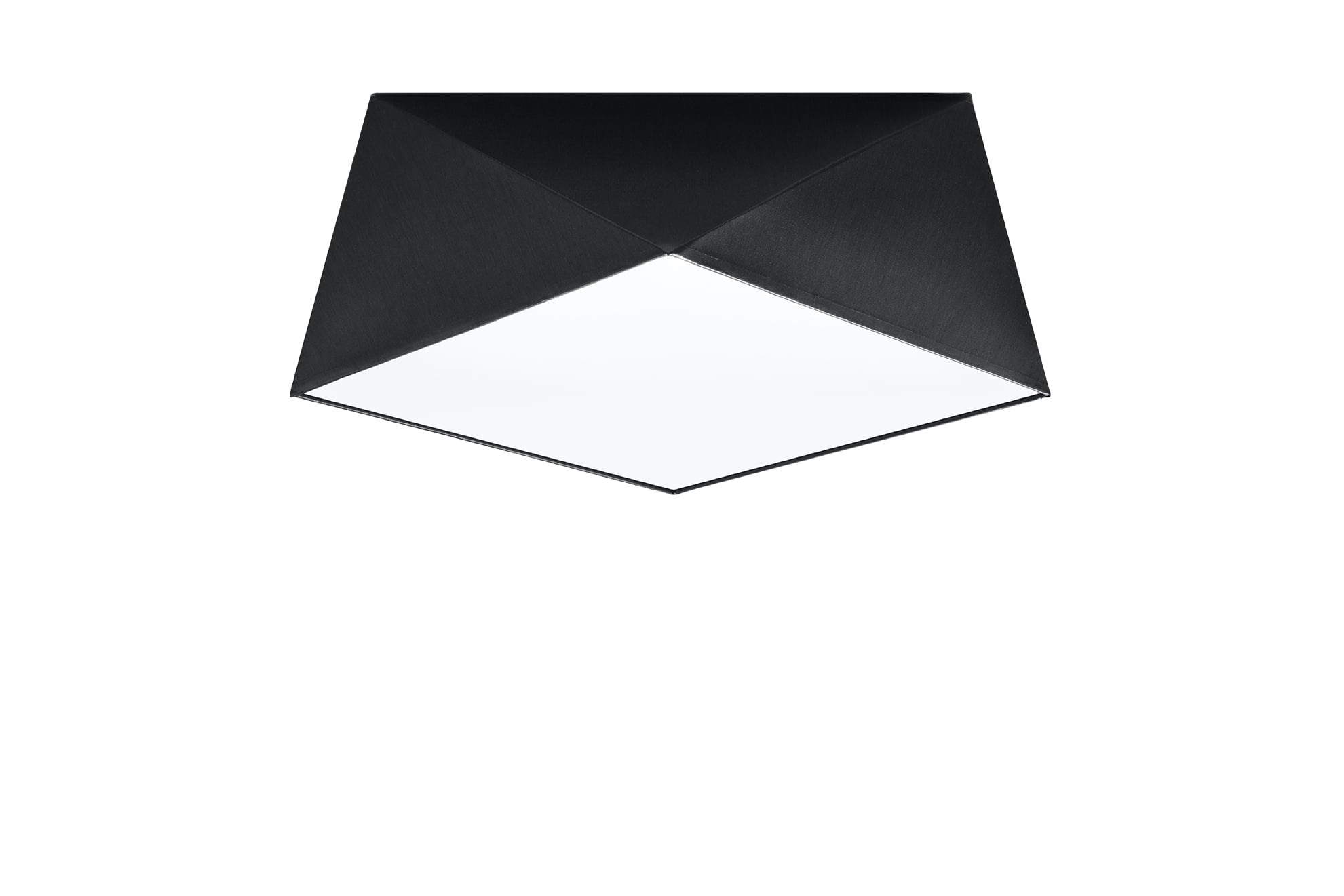 Plafond Hexa 35 – E27 – Zwart