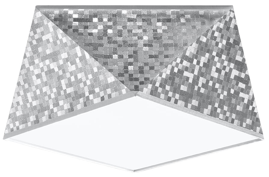 Plafond Hexa 25 – E27 – Zilver