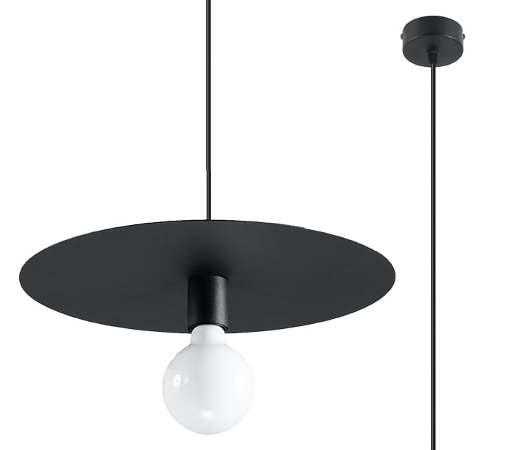 Hanglamp Flavio – E27 – Zwart