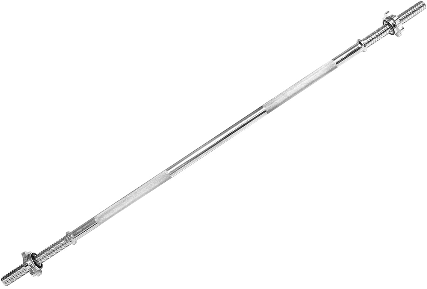 Halterstang – Barbell – Halterstang 30 mm – Spinlock kragen – 120 cm – Verchroomd staal