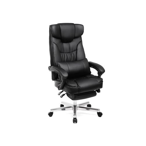 Bureaustoel – Bureaustoel ergonomisch  – 50 x 64 x 125 cm – Zwart