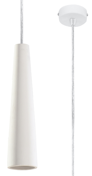 Keramische Hanglamp Electra – GU10 – Wit