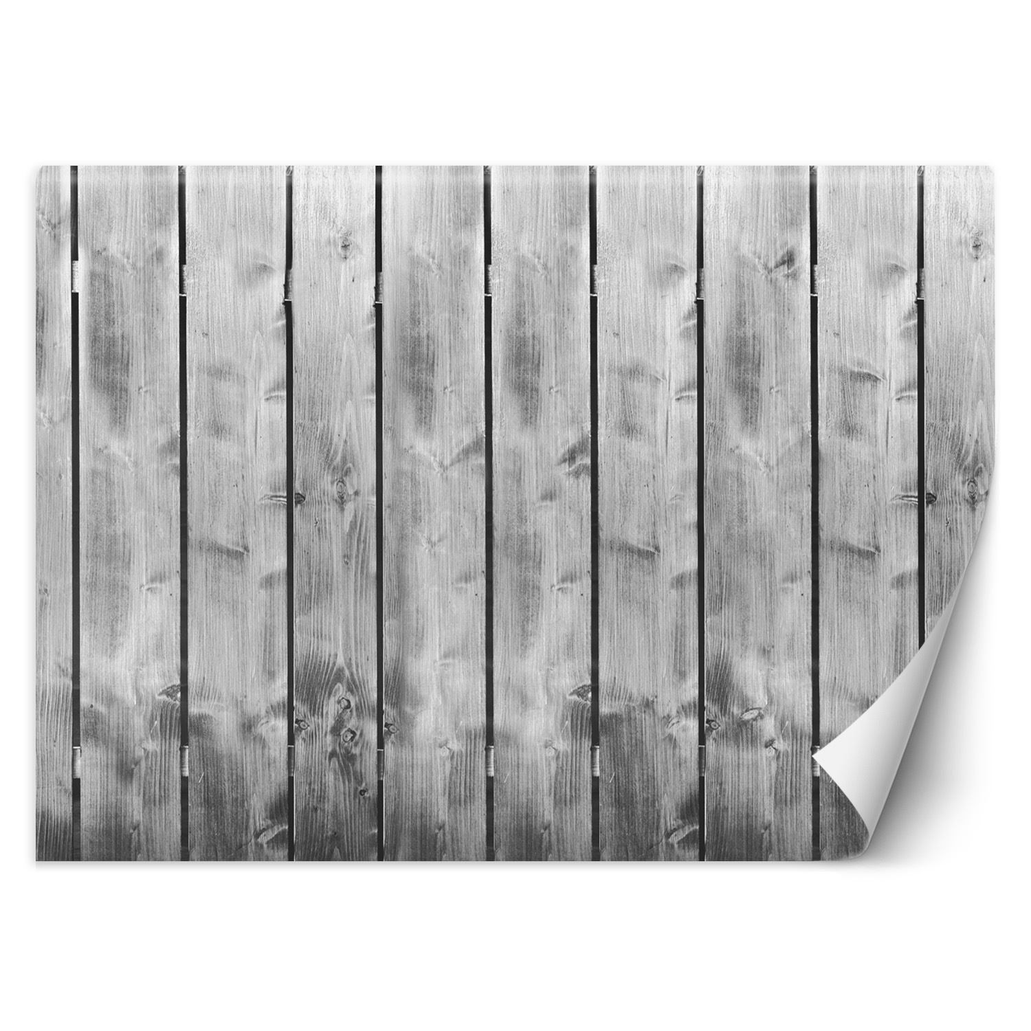 Trend24 – Behang – Plankpatroon – Behangpapier – Behang Woonkamer – Fotobehang – 400x280x2 cm – Incl. behanglijm