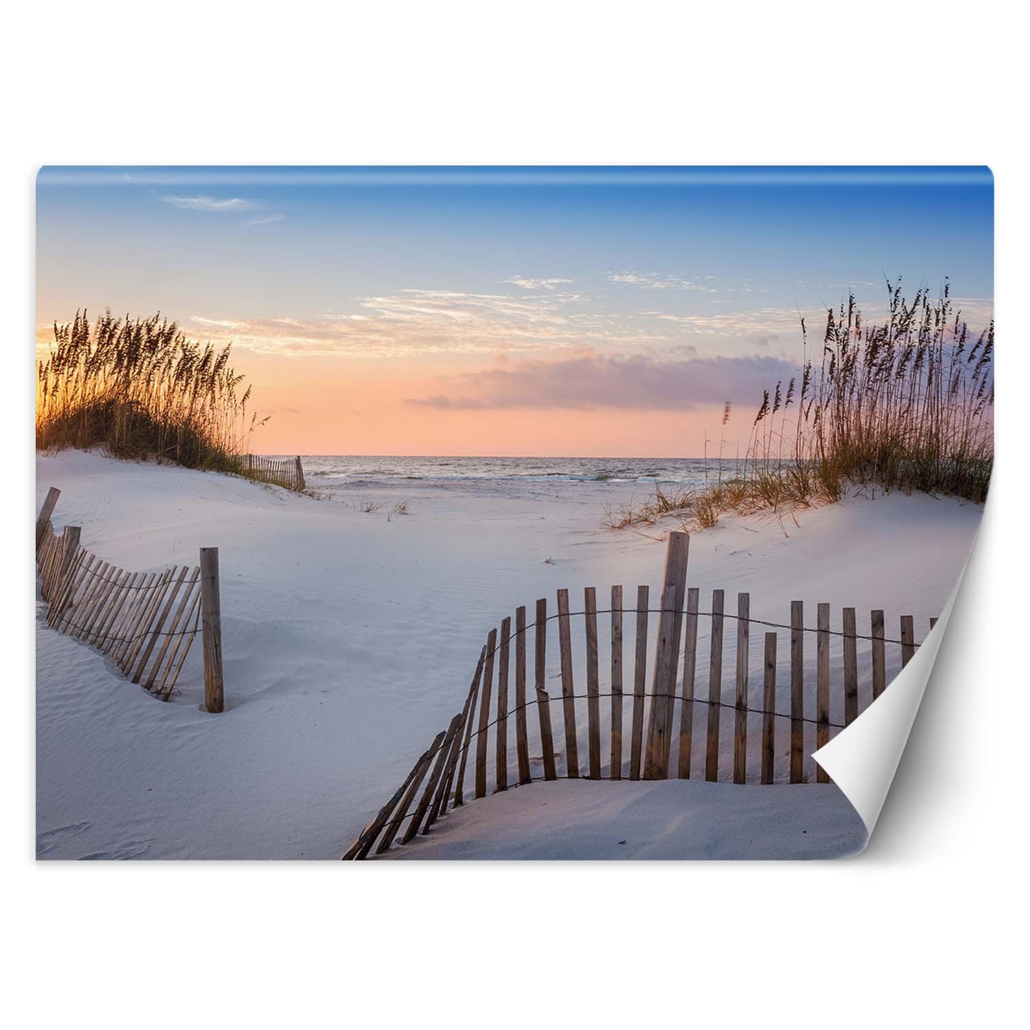 Trend24 – Behang – Strand Aan De Oostzee – Behangpapier – Fotobehang Natuur – Behang Woonkamer – 450×315 cm – Incl. behanglijm