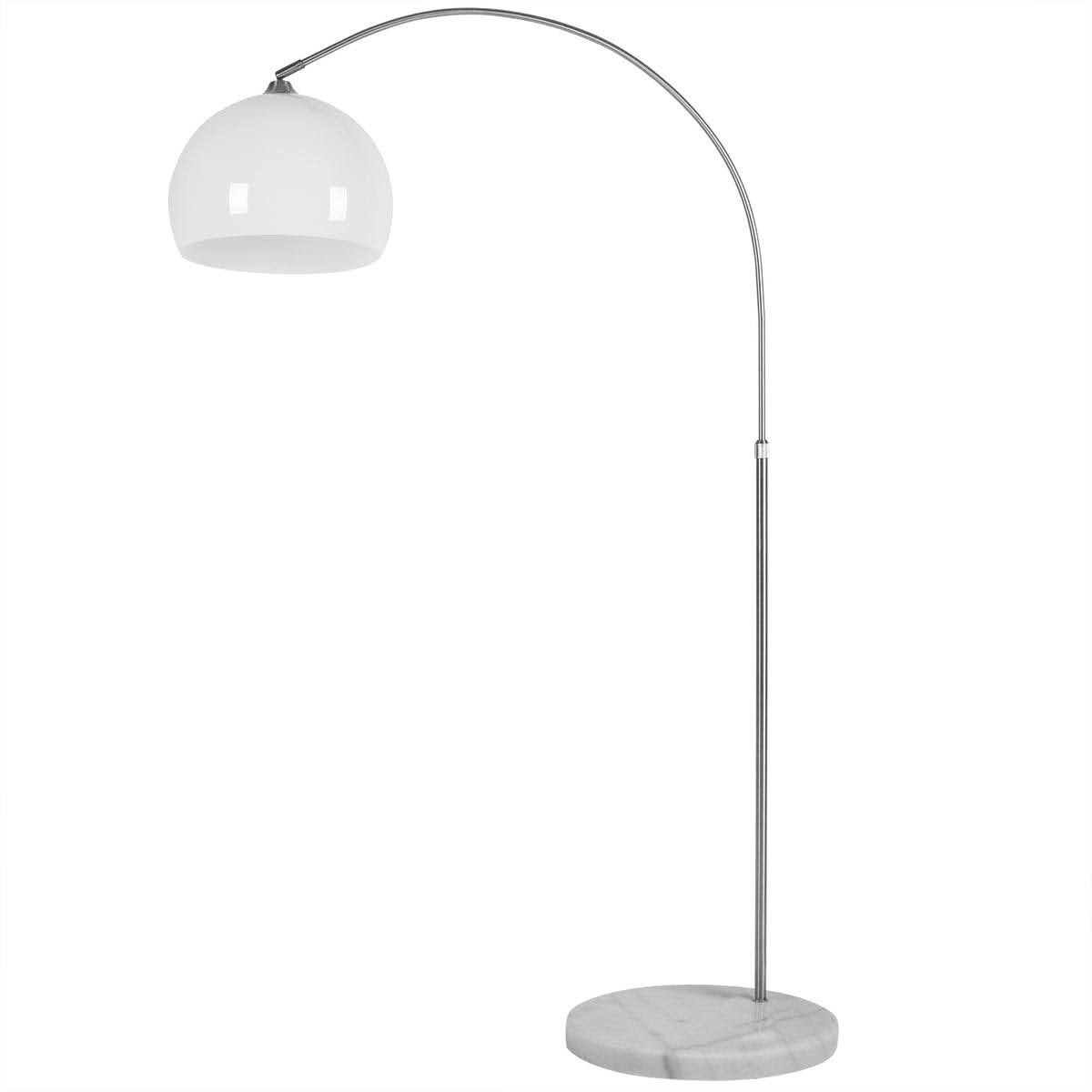 Lamp – Vloerlamp – Booglamp – 145/220 cm – E27 – 60W – Oranje