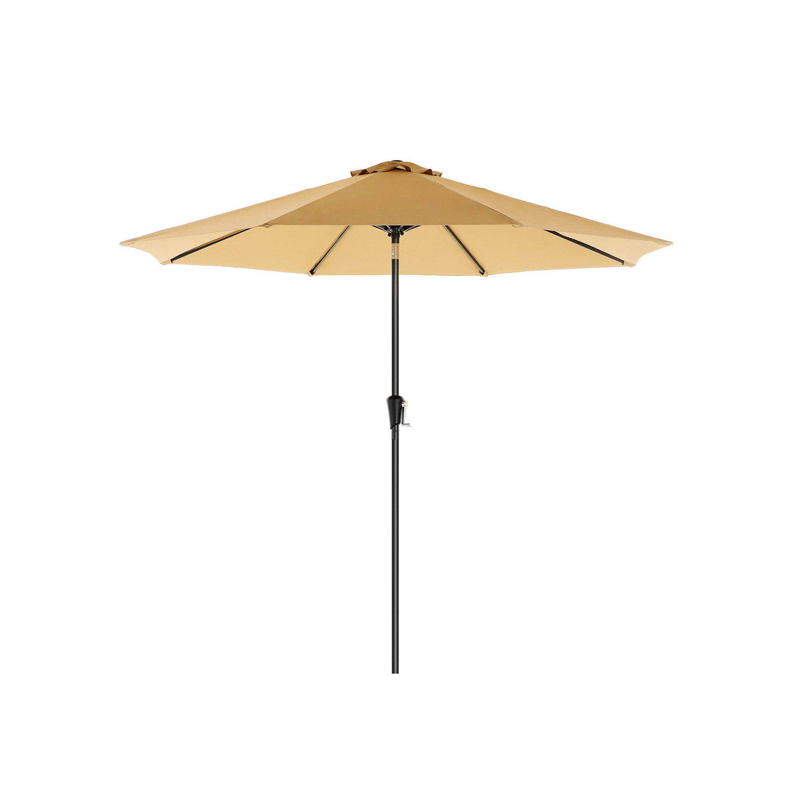 Parasol – Tuinparasol – Met handslinger – 300 cm – Taupe