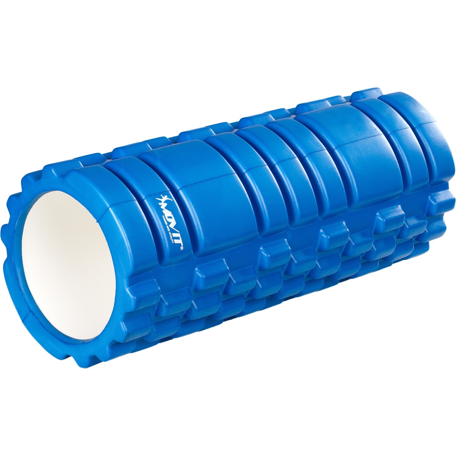 Foam roller – Foam trigger point – Voor massages en fitness – 33 x 14 cm – Blauw