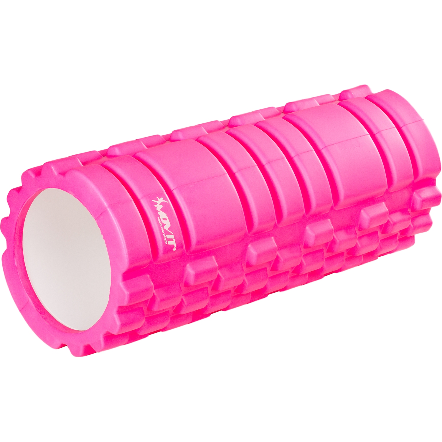 Foam roller – Foam trigger point – Voor massages en fitness – 33 x 14 cm – Roze