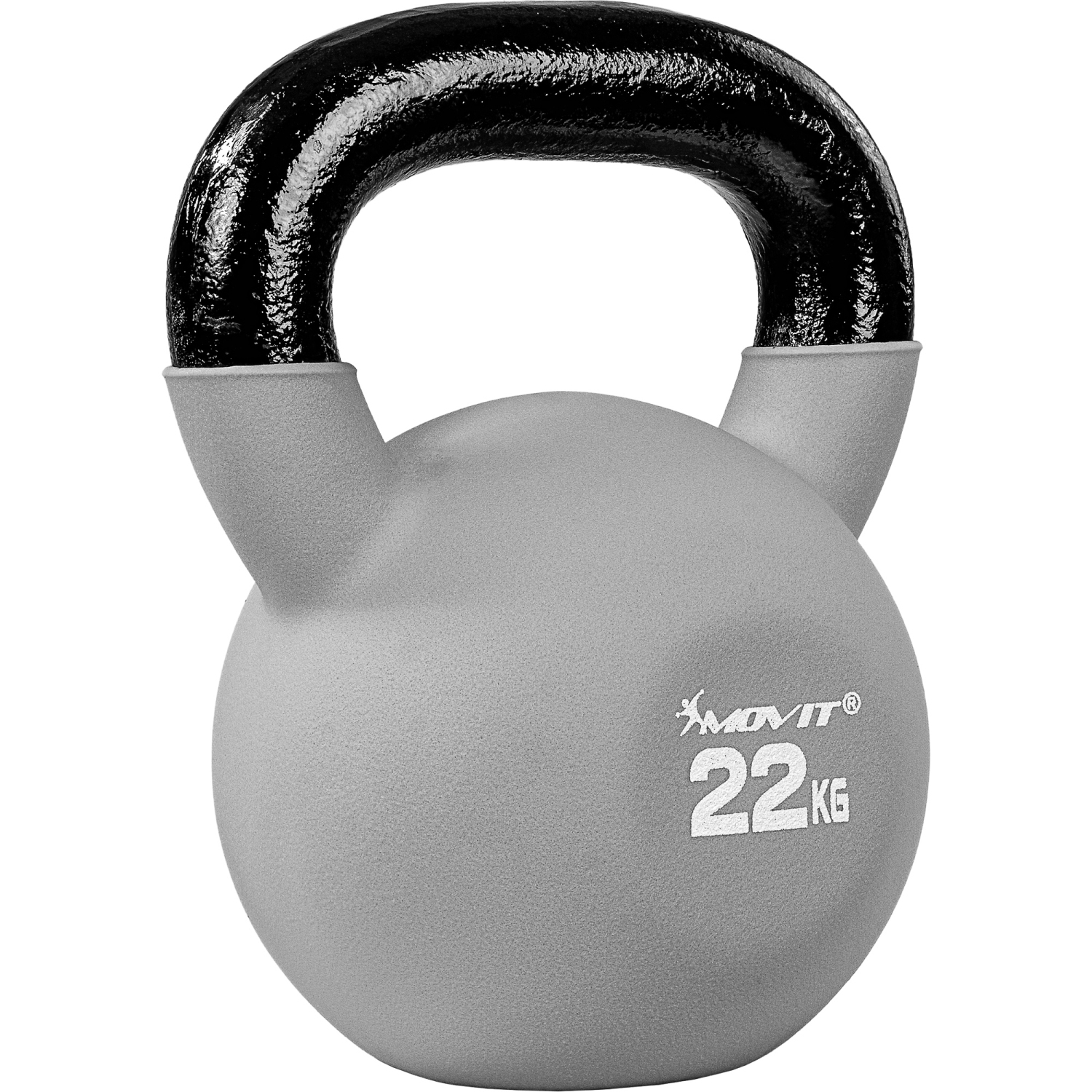 Kettlebell – Gewichten – 22 kg – Grijs