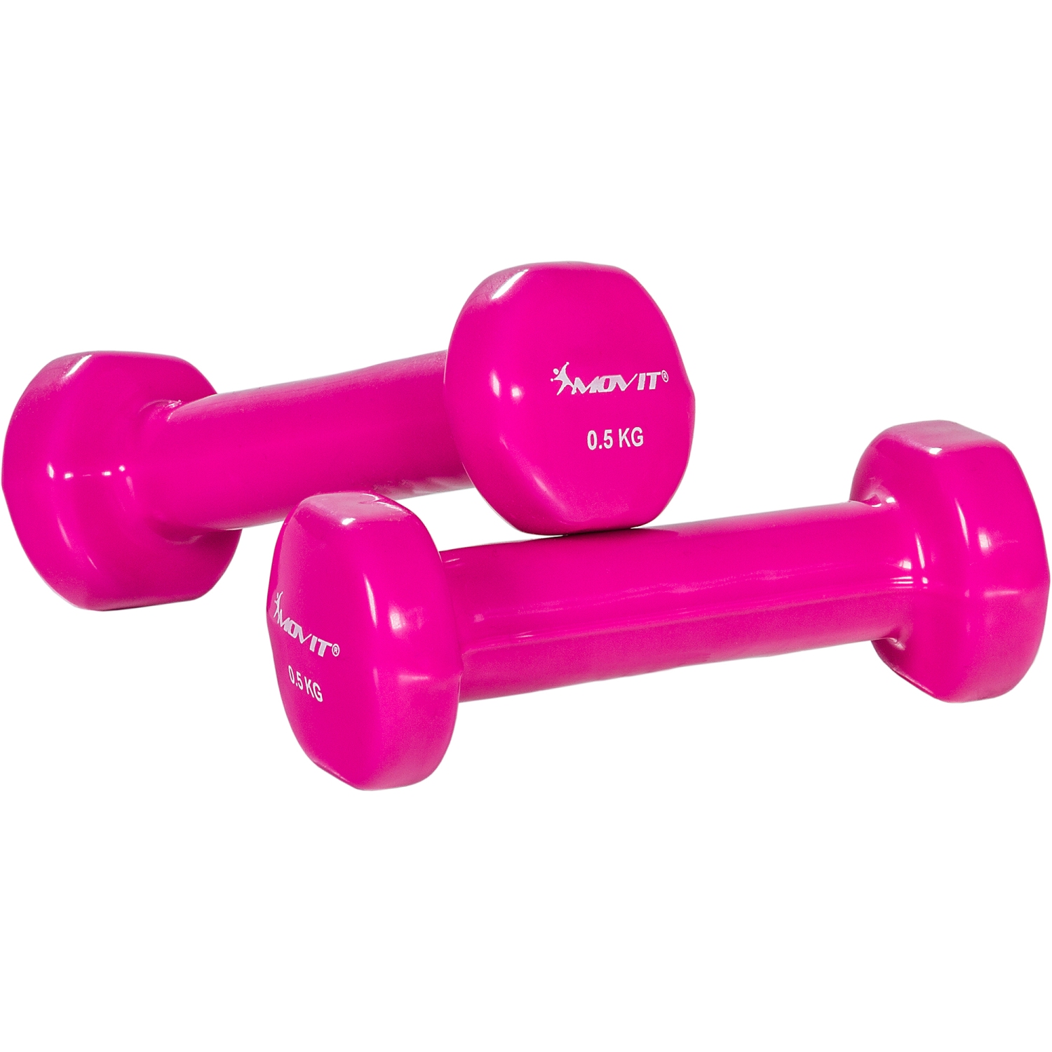 Dumbells set – Gewichten – Fitness – 2x 0.5 kg  – Roze