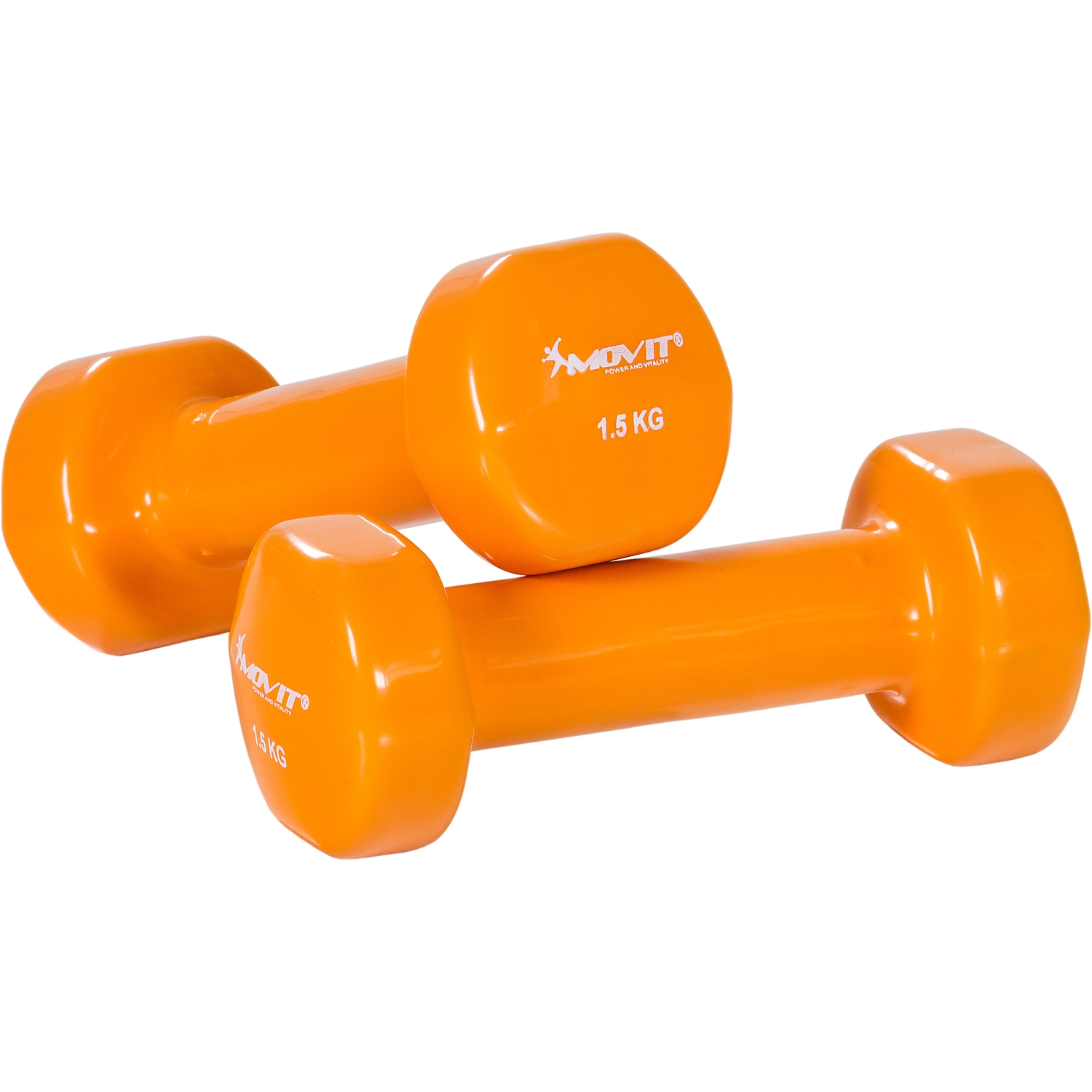 Dumbells set – Gewichten – Fitness – 2x 1.5 kg – Oranje
