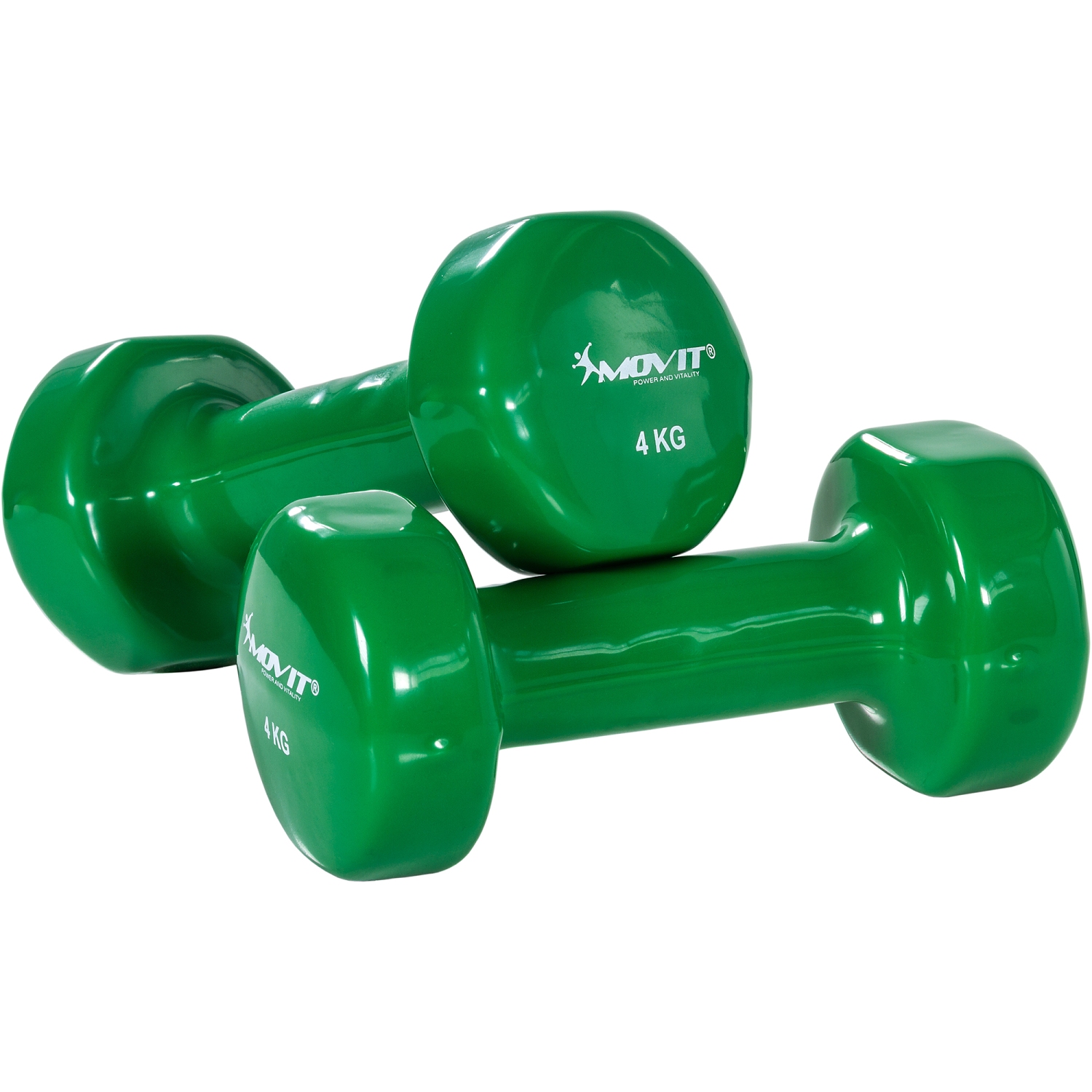 Dumbells set – Gewichten – Fitness – 2x 4.0 kg – Groen