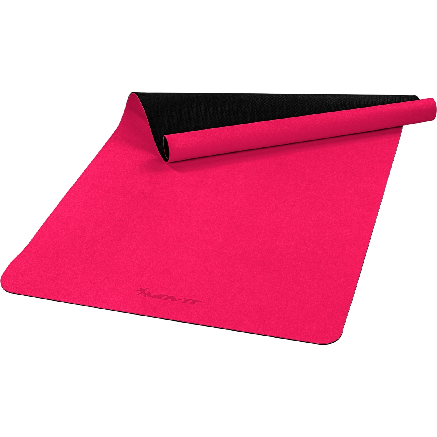 Yoga mat – Fitness mat – Pilates mat – Oprolbaar – 190 x 100 x 0.6 cm – Roze