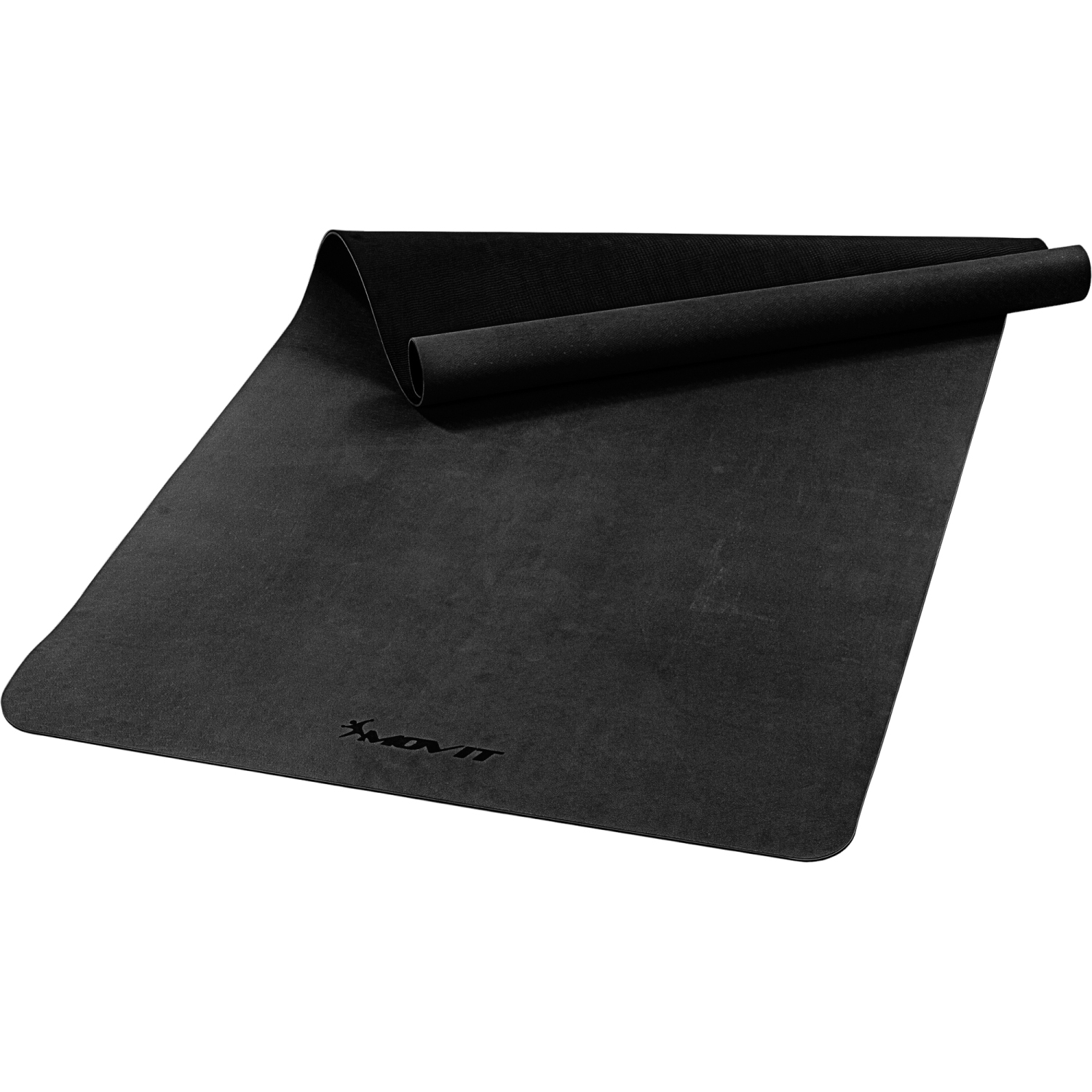 Yoga mat – Fitness mat – Pilates mat – Oprolbaar – 190 x 100 x 0.6 cm – Grijs