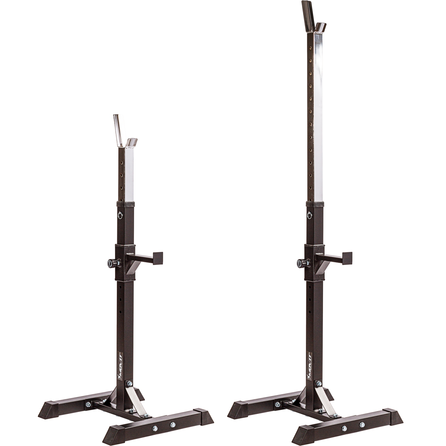 Squat rack – Power rack – Krachtstation – 52 x 53 x 105-172 cm – Zwart