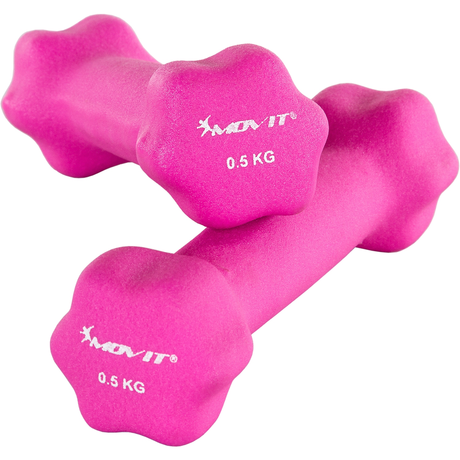 Dumbells set – Gewichten – Fitness – 2x 0.5 kg – Roze