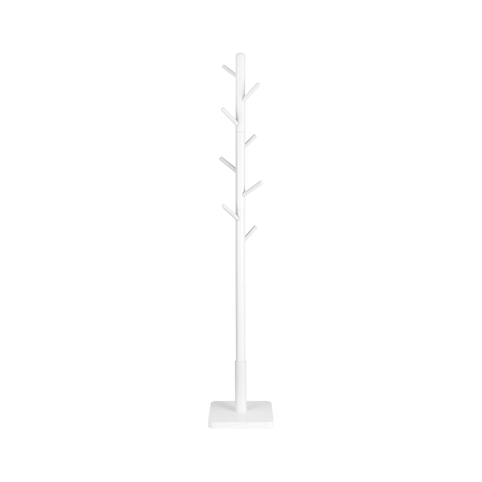 Kapstok staand – Garderoberek – ‎30 x 30 x 175 cm – Wit